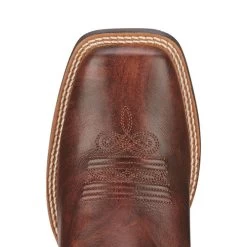 Ariat Round Up Wide Square Toe Western Boot -Equestrian Clothing 10016317 toe 95013 90440.1663186574