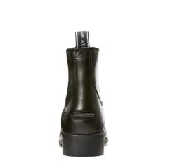 Kids Ariat Devon IV Zip Paddock Boots -Equestrian Clothing 10027242 ariat kids devon IV zip black back 09645.1670693017