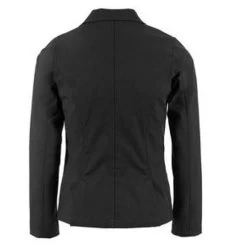 Horze Adele Junior Show Coat -Equestrian Clothing 33317 horze adele jr show coat black back 56713 76585.1583871975