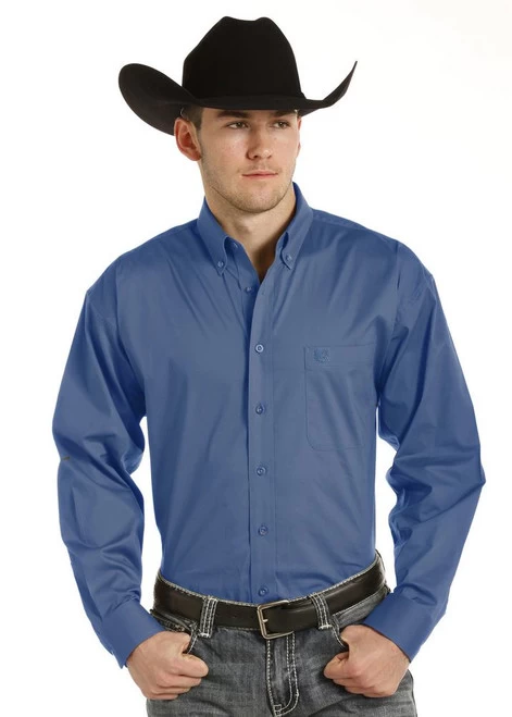 Panhandle Solid Blue Shirt 3 Panhandle Solid Blue Shirt