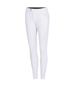 Samshield Adele Breeches -Equestrian Clothing Adele White front samshield 63823.1637445159
