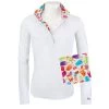 RJ Classics Girls Rebecca Show Shirt -Equestrian Clothing Rebecca Jr. popsicles R680JJ J rjclassics 54046.1659025169