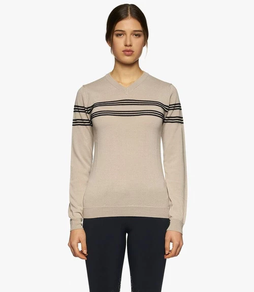 Cavalleria Toscana Merino V-Neck Sweater 5 Cavalleria Toscana Merino V-Neck Sweater - Image 3