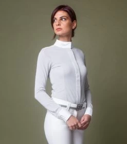 Horseware Ireland Horseware AA Clean Cool Competition Shirt -Equestrian Clothing aa clean cool comp shirt white rider cmpjlm w000 horseware 17649.1649201192