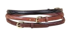 Tory Leather Fancy Stitch Belt