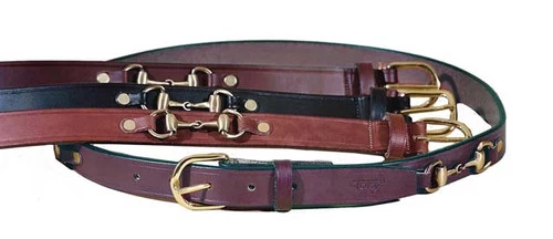 Tory Leather English Snaffle Bit Belt 4 Tory Leather English Snaffle Bit Belt - Image 2
