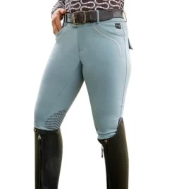 FITS Abbey Knee Patch Tread Breeches -Equestrian Clothing abbey kp tread moss A636 fits 56881.1659368970