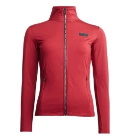 Kingsland Adalee Fleece Jacket -Equestrian Clothing adealee fleece jacket red front 2280183507 3022 kingsland 98625.1665254210