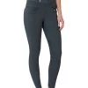 For Horses Adelia Pull On Knee Grip Breeches -Equestrian Clothing adelia breech navy front for horses 30271.1620257039
