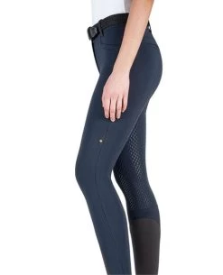 Equiline Adellek Breeches Full Grip -Equestrian Clothing adellek breech full grip navy side N08886 equiline 35777.1668704125