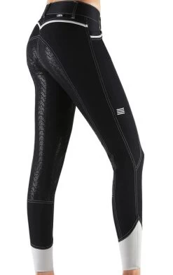 GhoDho Adena T600 Breeches Full Grip -Equestrian Clothing adena t 600 full seat black side ADENA T 600 ghodho 00806.1682388267