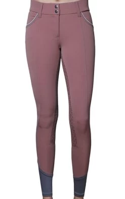 GhoDho Adena T600 Breeches Full Grip -Equestrian Clothing adena t 600 full seat rosewood front ADENA T 600 ghodho 80456.1682388868