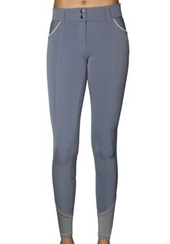 GhoDho Adena T600 Breeches Full Grip -Equestrian Clothing adena t 600 full seat slate front ADENA T 600 ghodho 25742.1655583079