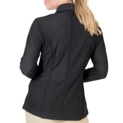 Ovation AirFlex Show Coat -Equestrian Clothing airflex show coat black back 471043 ovation 04531.1624991050