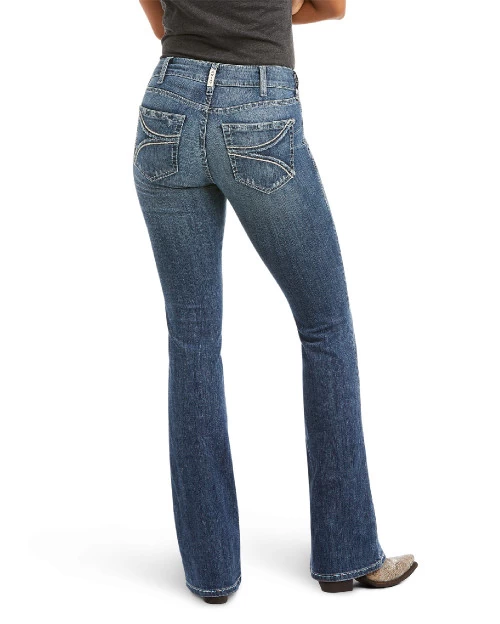 Ariat REAL Alma Perfect Rise Bootcut Jean 6 Ariat REAL Alma Perfect Rise Bootcut Jean - Image 4