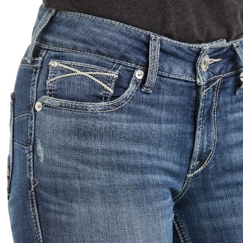 Ariat REAL Alma Perfect Rise Bootcut Jean 4 Ariat REAL Alma Perfect Rise Bootcut Jean - Image 2
