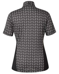 Kerrits Always Cool Ice Fil Shirt Print Short Sleeve 22 Kerrits Always Cool Ice Fil Shirt Print Short Sleeve -Equestrian Clothing always cool ice fil ss iron.blk back 40482 kerrits 93878.1677120320