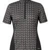 Kerrits Always Cool Ice Fil Shirt Print Short Sleeve 2 Kerrits Always Cool Ice Fil Shirt Print Short Sleeve -Equestrian Clothing always cool ice fil ss iron.blk front 40482 kerrits 35714.1677120314