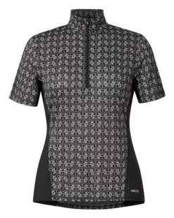 Kerrits Always Cool Ice Fil Shirt Print Short Sleeve
