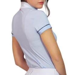 For Horses Alzira Pois Show Shirt 10 For Horses Alzira Pois Show Shirt -Equestrian Clothing alzira show shirt pip blue back for horses 32229.1596587384