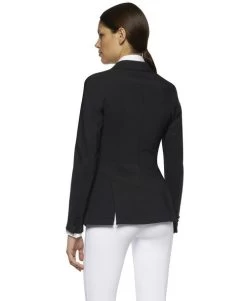 Cavalleria Toscana American Hunter Jersey Jacket 12 Cavalleria Toscana American Hunter Jersey Jacket -Equestrian Clothing american hunter jersey jacket black back GGD033 JE115 9999 CT 44059.1636493135