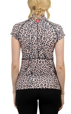 Kastel Denmark Animal Print Shirt Cap Sleeve -Equestrian Clothing animal print sunshirt cap animal back CSAP kastel 55103.1677880641