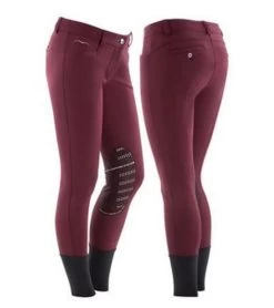 Animo Noa Knee Grip Breeches -Equestrian Clothing animo noa kp breech amaranto 41597 89822.1556475369