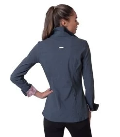 Chestnut Bay Annie-O Western Show Shirt -Equestrian Clothing annie o western shirt hunter back CB1000 chestnut bay 32570.1628026618