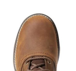 Ariat Anthem Lacer Waterproof Boot -Equestrian Clothing anthem lacer h20 distbrown toe 10035822 ariat 53393.1635966441