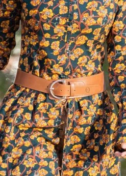 EQL By Kerrits Anywear Leather Belt -Equestrian Clothing anywear leather belt cognac lifestyle 7311 eql kerrits 79027.1664824012