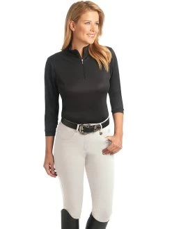 Ovation Aqua-X Grip-Tec Full Seat Breeches -Equestrian Clothing aqua x grip tec FS stone front 470631 ovation 89324.1626550354