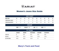 Ariat REAL High Rise Boot Cut Charlee Jean -Equestrian Clothing ariat women real denim fit guide 08948.1675819844