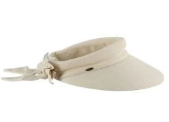 Scala Arosa Deluxe Visor With Bow 17 Scala Arosa Deluxe Visor With Bow -Equestrian Clothing arosa deluxe cotton visor bow natural side V25 NAT scala 43157.1691250637