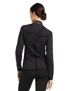 Ariat Ascent Full Zip Sweatshirt -Equestrian Clothing ascent zip sweatshirt black back 10039435 ariat 85671.1645568915