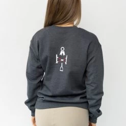TKEQ Athletic Motif Sweatshirt -Equestrian Clothing athletic motif sweatshirt nickle back ATH MOTIF tkeq 43501.1668466297