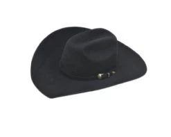 Atwood Felt Cowboy Hat - 7X Black