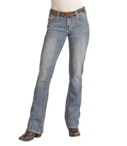 Rock & Roll Aztec Embroidered Jean