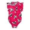 Baby Wrangler Flower Crown Cow Romper -Equestrian Clothing baby cow flower crown romper red 112315073 wrangler 43321.1654123387