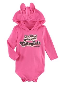 Baby Wrangler More Cowgirls Onesie