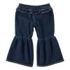 Baby Wrangler Flare Ruffle Jean 1 Baby Wrangler Flare Ruffle Jean -Equestrian Clothing baby flare jeans denim back 112321494 wrangler 22212.1668032190