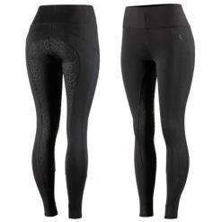 Horze Betty Full Seat Tights With Mesh Inserts 10 Horze Betty Full Seat Tights With Mesh Inserts -Equestrian Clothing betty tights FS black front back CP3616 horze 00879.1629486889