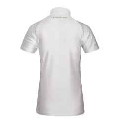 Kingsland Bonnie Show Shirt Short Sleeve -Equestrian Clothing bonnie show shirt ss white back 2310222828 kingsland 58927.1676514216