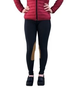 Tailored Sportsman Trophy Hunter Breech Low Rise Boot Sock -Equestrian Clothing boot sock breech charcoal front MTF tailored sportsman 95108.1638133848