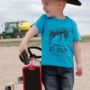 Boys Cinch Get Rowdy Tee -Equestrian Clothing boys get rowdy tee ss turq MTT7671082 cinch 56717.1684521196