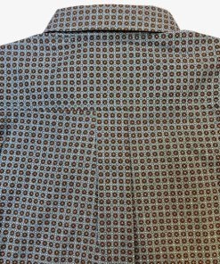 Boys Cinch Blue Foulard Button-Down Shirt