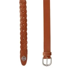 B Vertigo Braided Leather Belt 11 B Vertigo Braided Leather Belt -Equestrian Clothing braided belt light brown ends 31905 LBR b vertigo 47546.1667945956