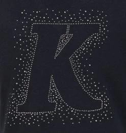 Kingsland Braylee Knit V-Neck -Equestrian Clothing braylee knit v neck navy back logo 2310212816 kingsland 61333.1676079048