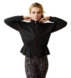 Ariat Breathe Jacket -Equestrian Clothing breathe jacket black front 10043394 ariat 98973.1675198843