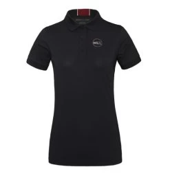 Kingsland Brinlee Polo Short Sleeve -Equestrian Clothing brinlee polo ss navy front 2310202819 kingsland 26022.1676075959