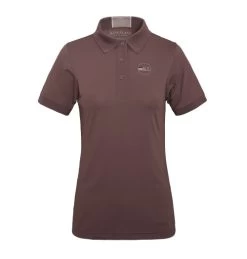 Kingsland Brinlee Polo Short Sleeve -Equestrian Clothing brinlee polo ss purple front 2310202819 kingsland 87209.1676075985